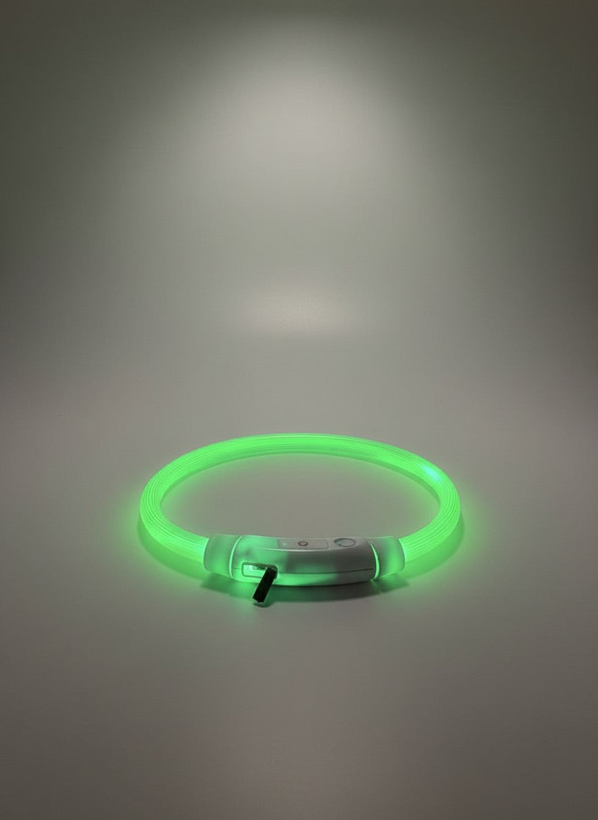 Glow Guard Halo Collar USB Rechargeable LED Light