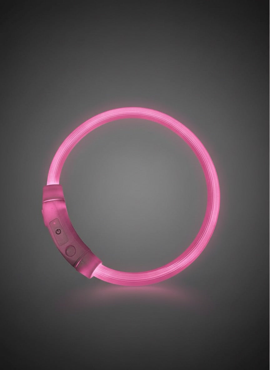 Glow Guard Halo Collar USB Rechargeable LED Light